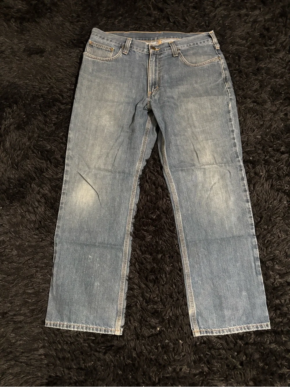 Vintage Carhartt Straight-Leg Work Jeans